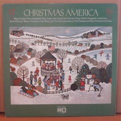 CHRISTMAS AMERICA - BING CROSBY, GLEN CAMPBELL, NAT KING COLE - LP 2.EL PLAK
