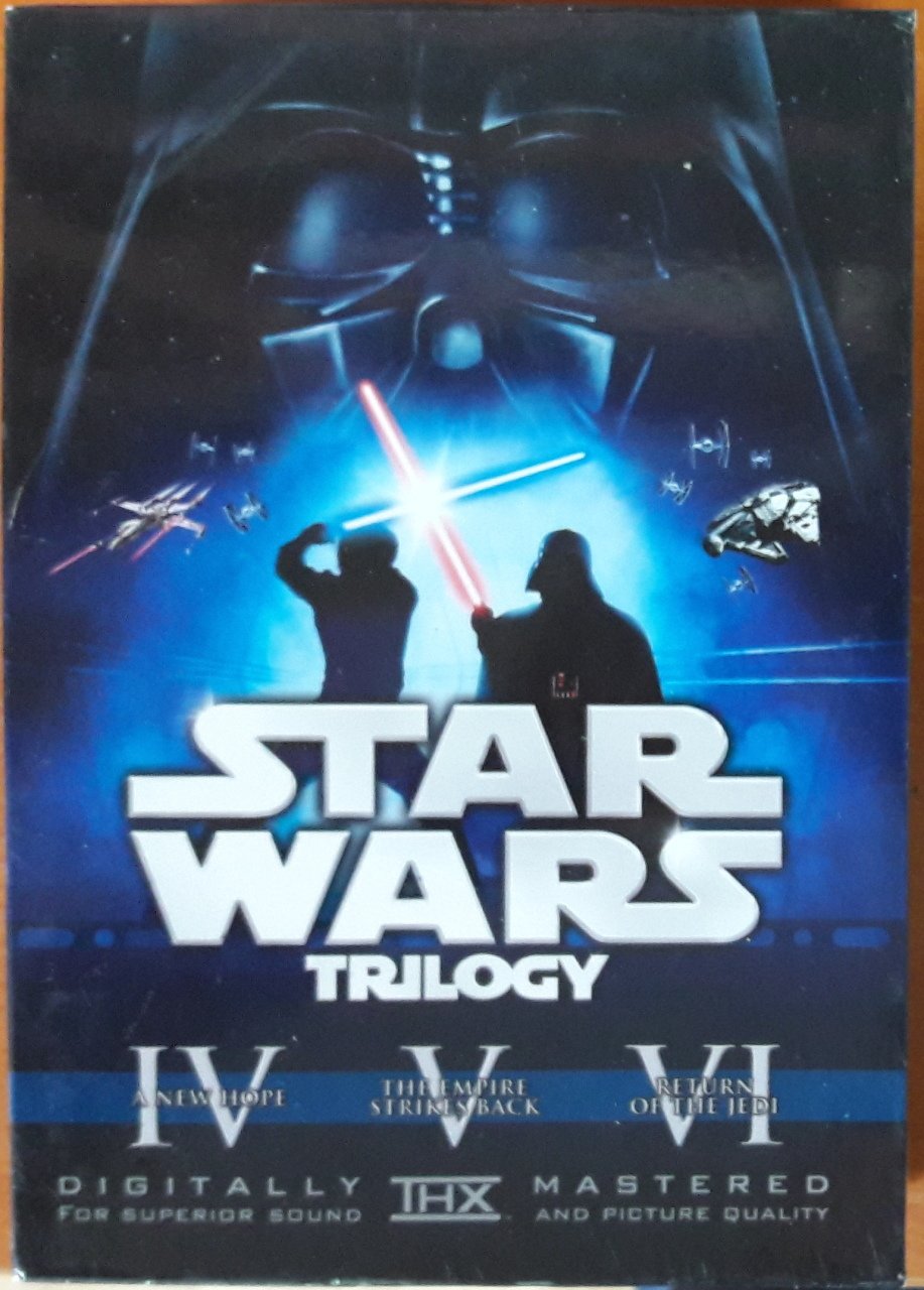 STAR WARS TRILOGY IV V VI - DVD 2.EL