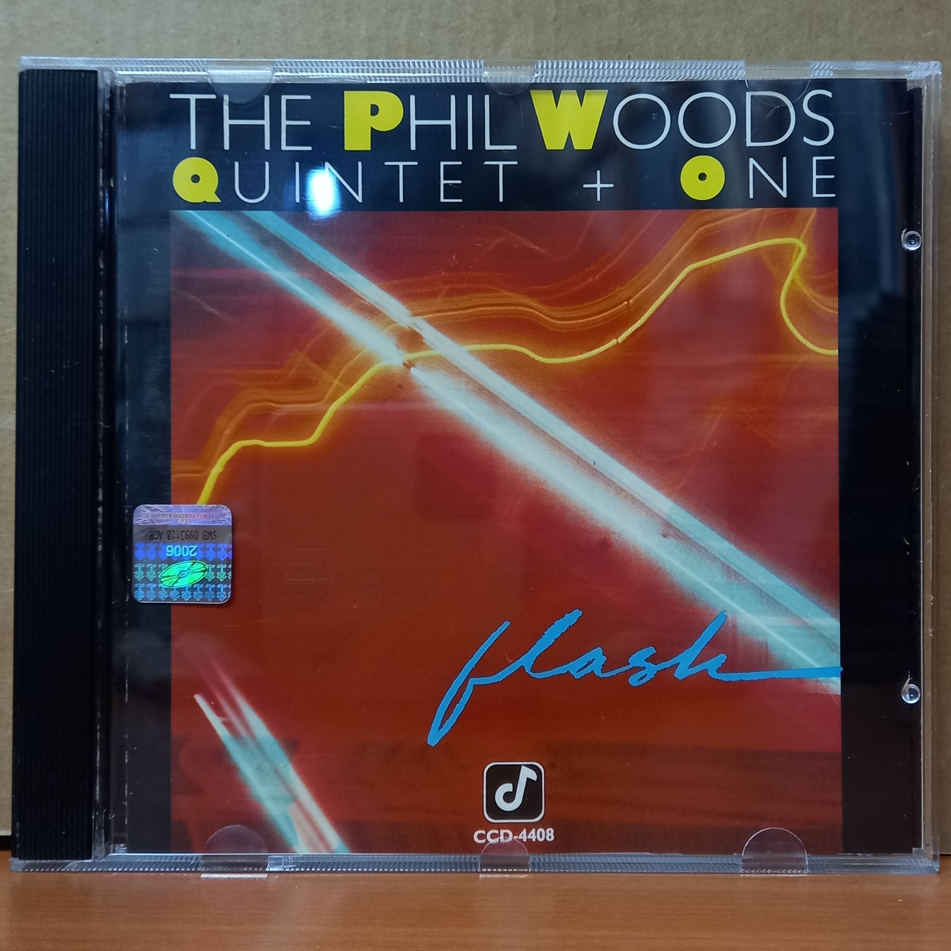 THE PHIL WOODS QUINTET + ONE – FLASH (1990) - CD 2.EL