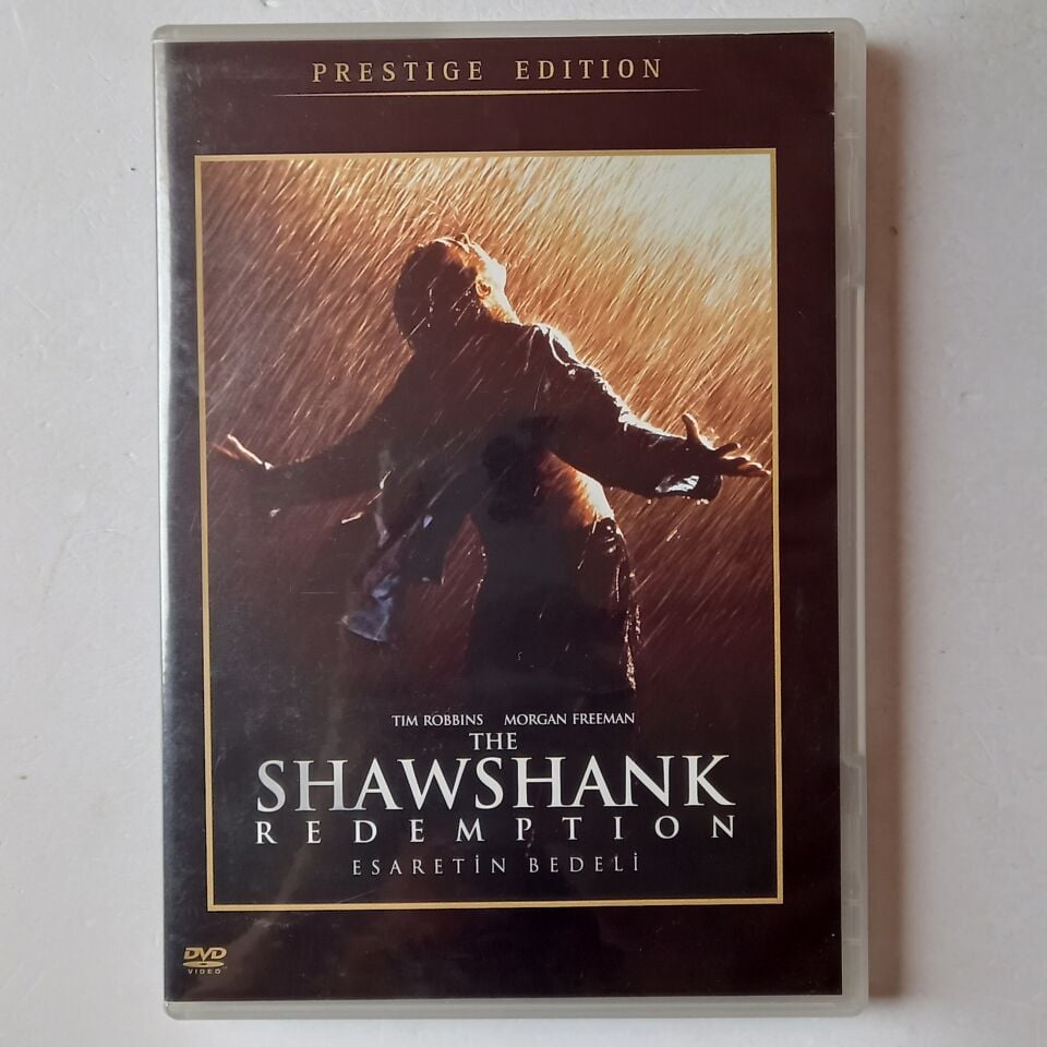 THE SHAWSHANK REDEMPTION / ESARETİN BEDELİ  - TIM ROBBINS, MORAN FREEMAN - DVD 2.EL