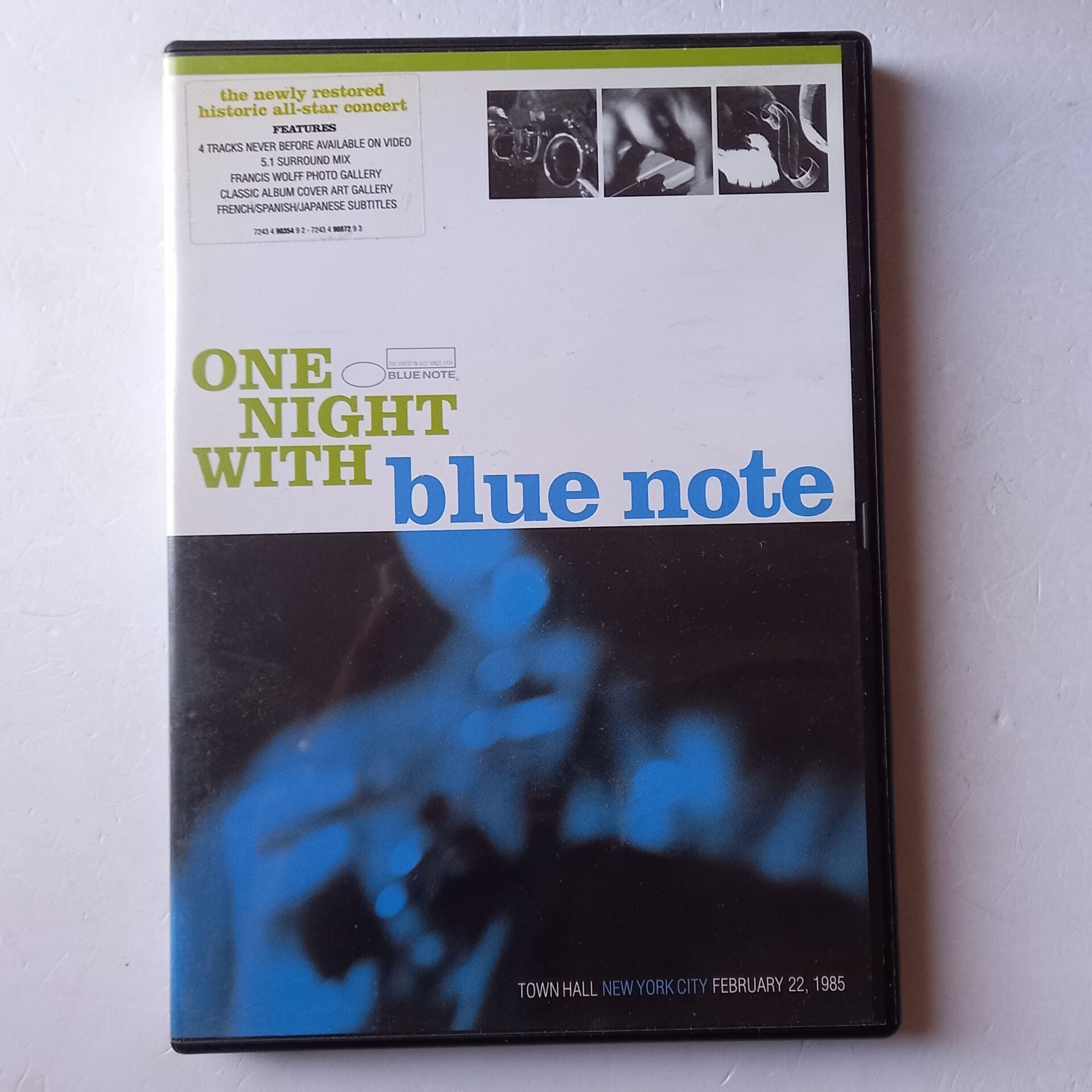 ONE NIGHT WITH BLUE NOTE (2003) - DVD 2.EL