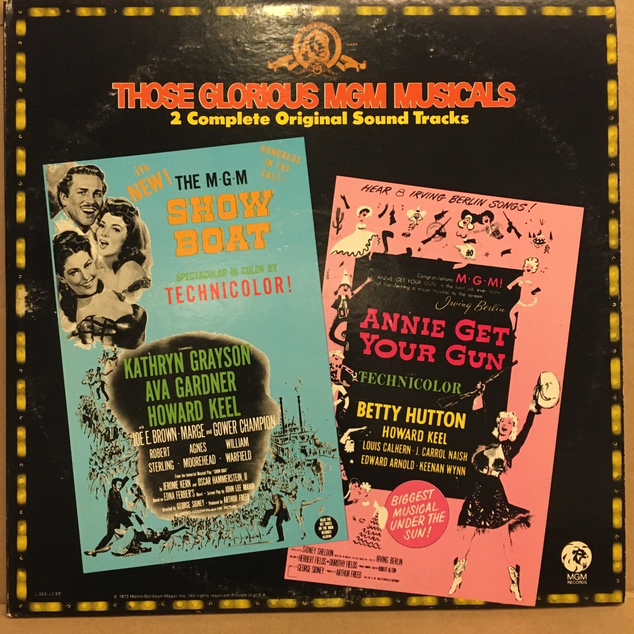 SHOW BOAT / ANNIE GET YOUR GUN - MGM SOUNDTRACKS (1973) 2.EL 2PLAK