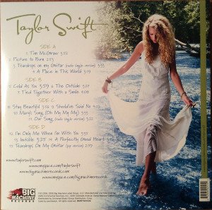 TAYLOR SWIFT - TAYLOR SWIFT (2006) - 2LP REISSUE SIFIR PLAK