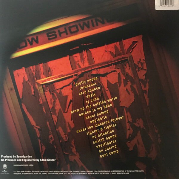 SOUNDGARDEN - DOWN ON THE UPSIDE (1996) - 2LP 180GR 2016 EDITION REISSUE SIFIR PLAK