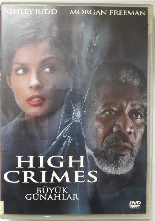 BÜYÜK GÜNAHLAR - HIGH CRIMES - ASHLEY JUDD - MORGAN FREEMAN - DVD 2.EL