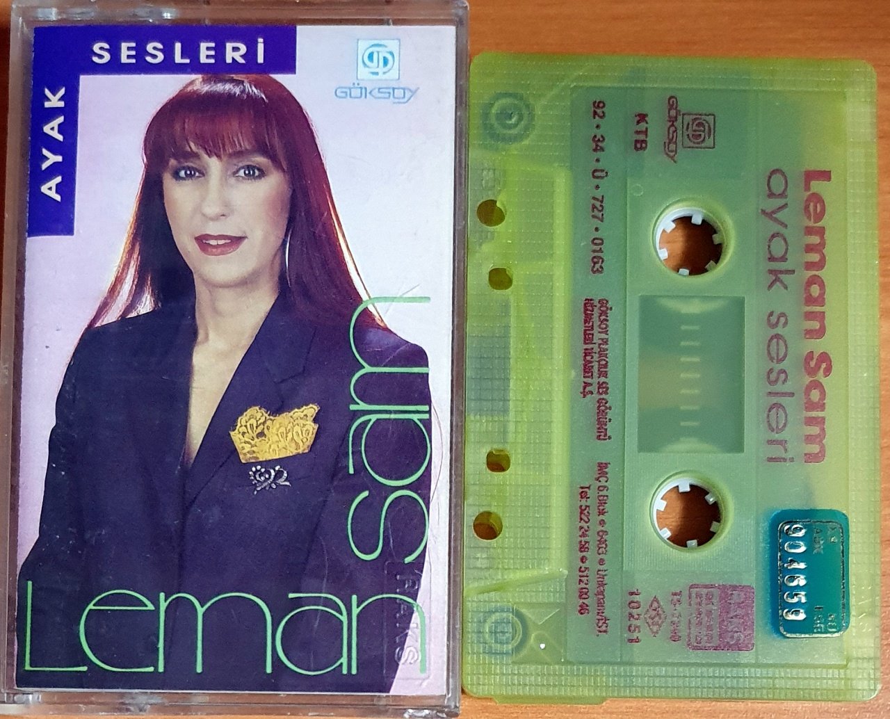 LEMAN SAM - AYAK SESLERİ (1992) - KASET GÖKSOY 2.EL