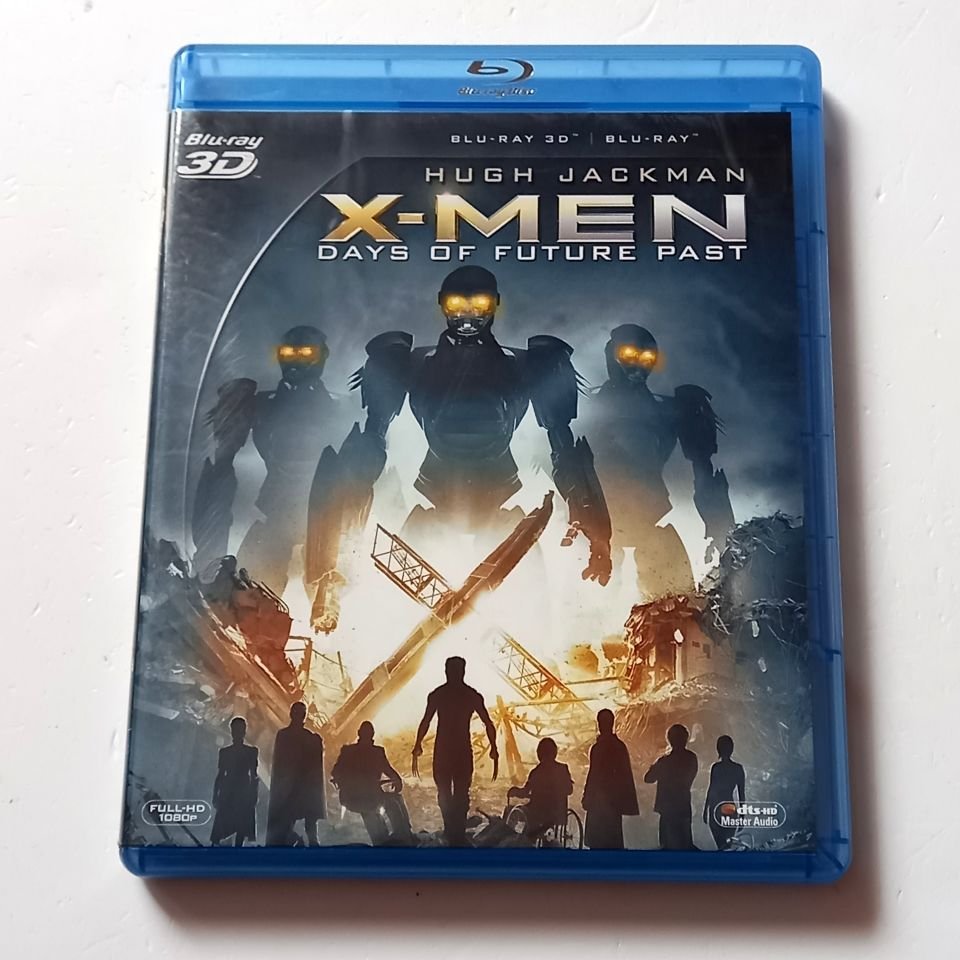 X-MEN DAYS OF FUTURE PAST - HUGH JACKMAN, JAMES MCAVOY, MICHAEL FASBENDER - YÖN.: BRYAN SINGER - İKİ DİSK BLU-RAY + BLU-RAY 3D 2.EL