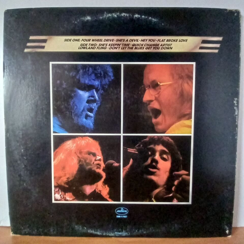 BACHMAN-TURNER OVERDRIVE – FOUR WHEEL DRIVE (1975) - LP 2.EL PLAK