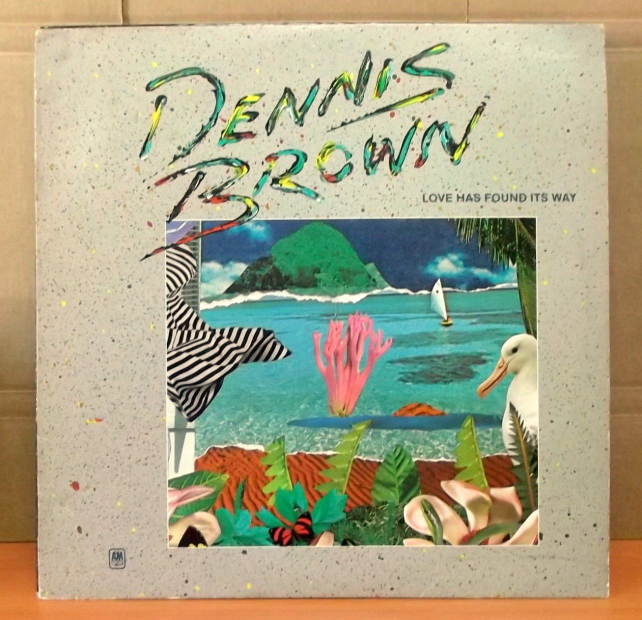 DENNIS BROWN LOVE HAS FOUND ITS WAY LP 2.EL