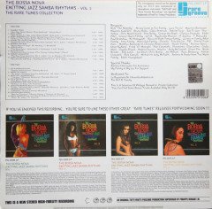 BOSSA NOVA EXCITING JAZZ SAMBA RHYTHMS VOL 2 - RARE TUNES COLLECTION - LP 2000 BASIM SIFIR PLAK