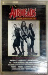 AIRHEADS SOUNDTRACK (1994) CASSETTE MMY MADE IN TURKEY ''NEW''