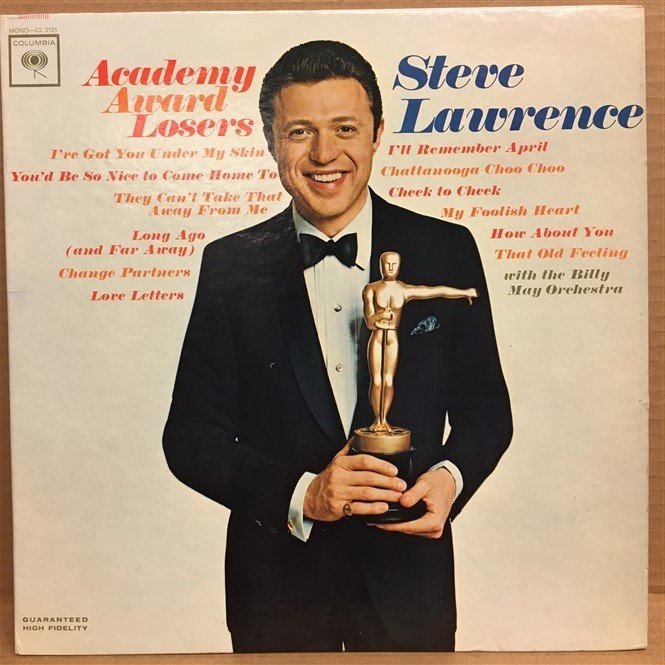 STEVE LAWRENCE - ACADEMY AWARD LOSERS - LP 2.EL PLAK