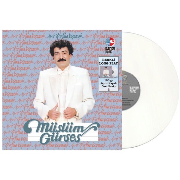 MÜSLÜM GÜRSES - BİR FIRTINA KOPACAK (1989) - LP 2024 BASKI BEYAZ RENKLİ PLAK