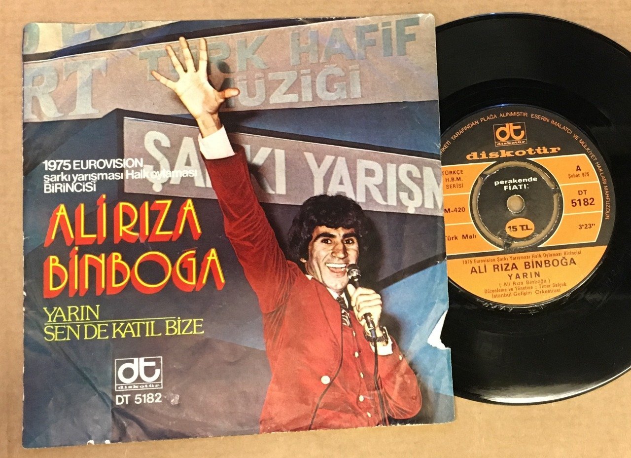 ALİ RIZA BİNBOĞA - YARIN / SEN DE KATIL BİZE 7'' 45 DEVİR