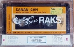 CANAN CAN - YANLIŞ NUMARA / I LOVE YOU İŞTE (1988) GALA MUSIC CENTER KASET SIFIR