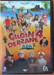 ÇILGIN DERSANE 4 ADA - OKAN KARACAN - KAMİL ÇETİN - DVD 2.EL