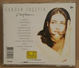 CANDAN ERÇETİN - ÇAPKIN (1997) - CD SARI BANDROL 2.EL