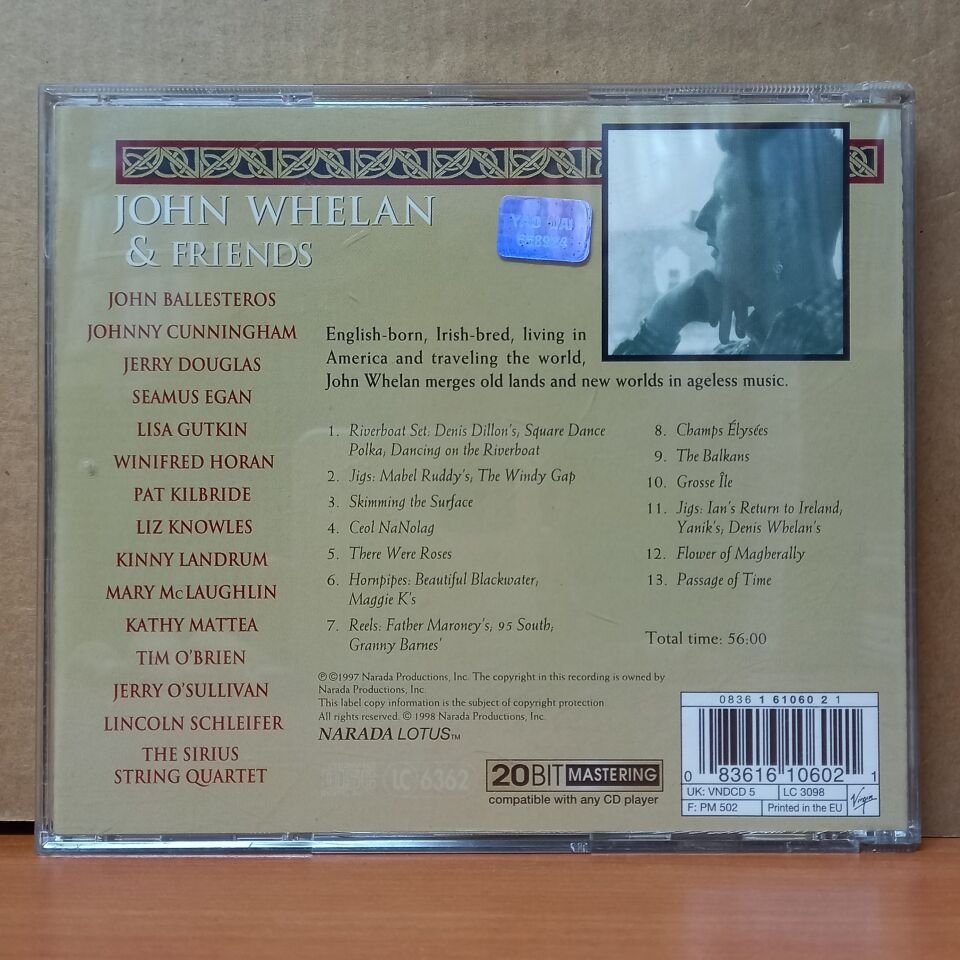 JOHN WHELAN - CELTIC CROSSROADS (1997) - CD 2.EL