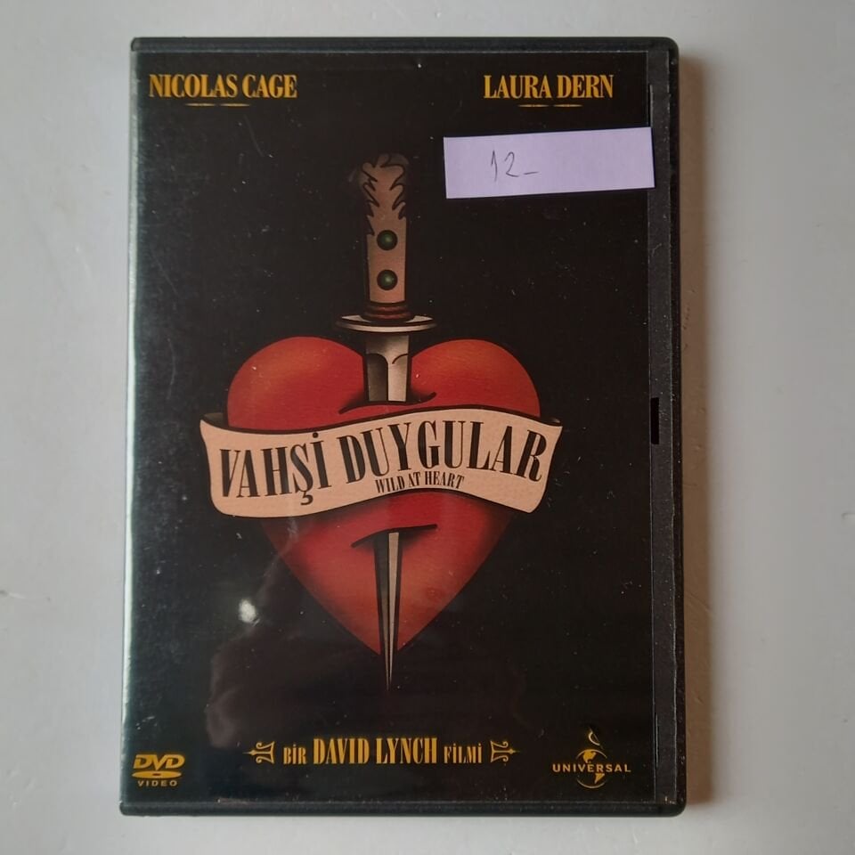 VAHŞİ DUYGULAR / WILD AT HEART - DAVID LYNCH, NICOLAS CAGE, LAURA DERN - DVD 2.EL