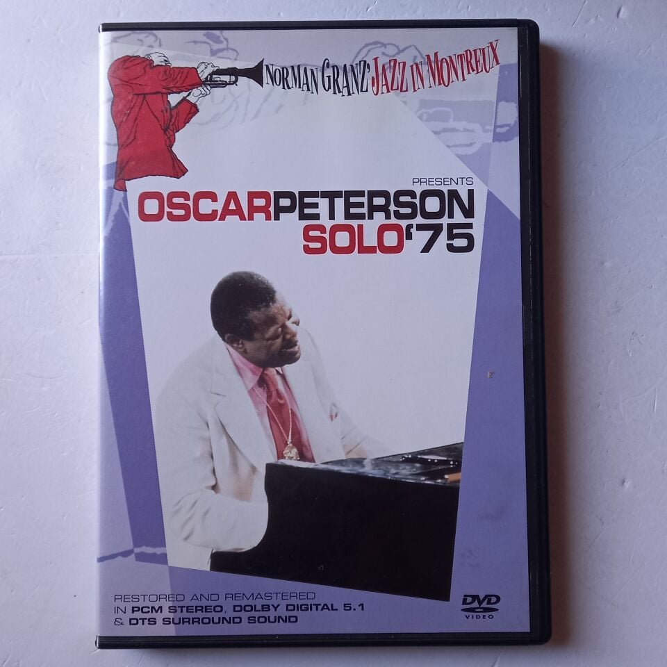 NORMAN GRANZ' JAZZ IN MONTREUX PRESENTS OSCAR PETERSON SOLO'75 (2005) - DVD 2.EL