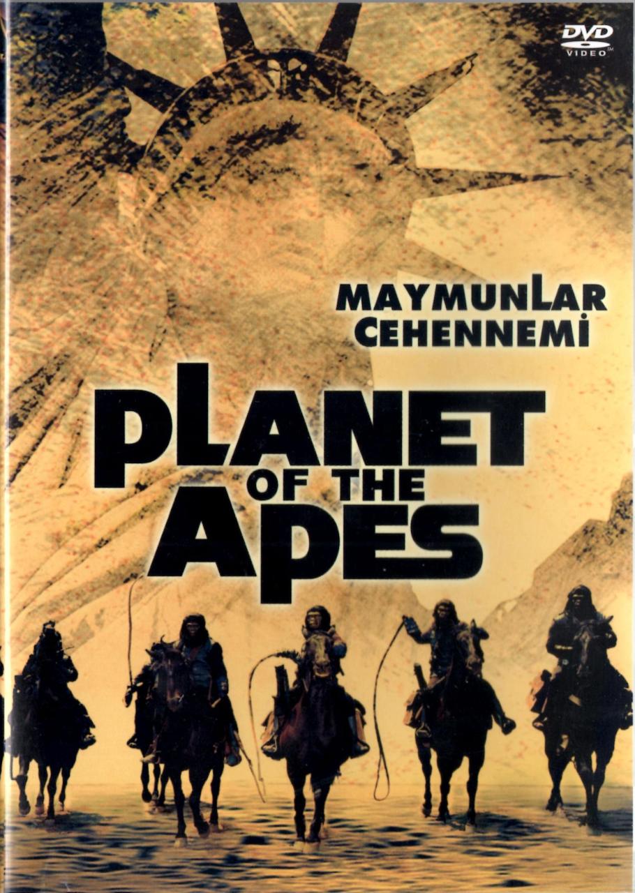MAYMUNLAR CEHENNEMİ - PLANET OF THE APES (1968) - CHARLTON HESTON - FRANKLIN J. SCHAFNER - DVD SIFIR