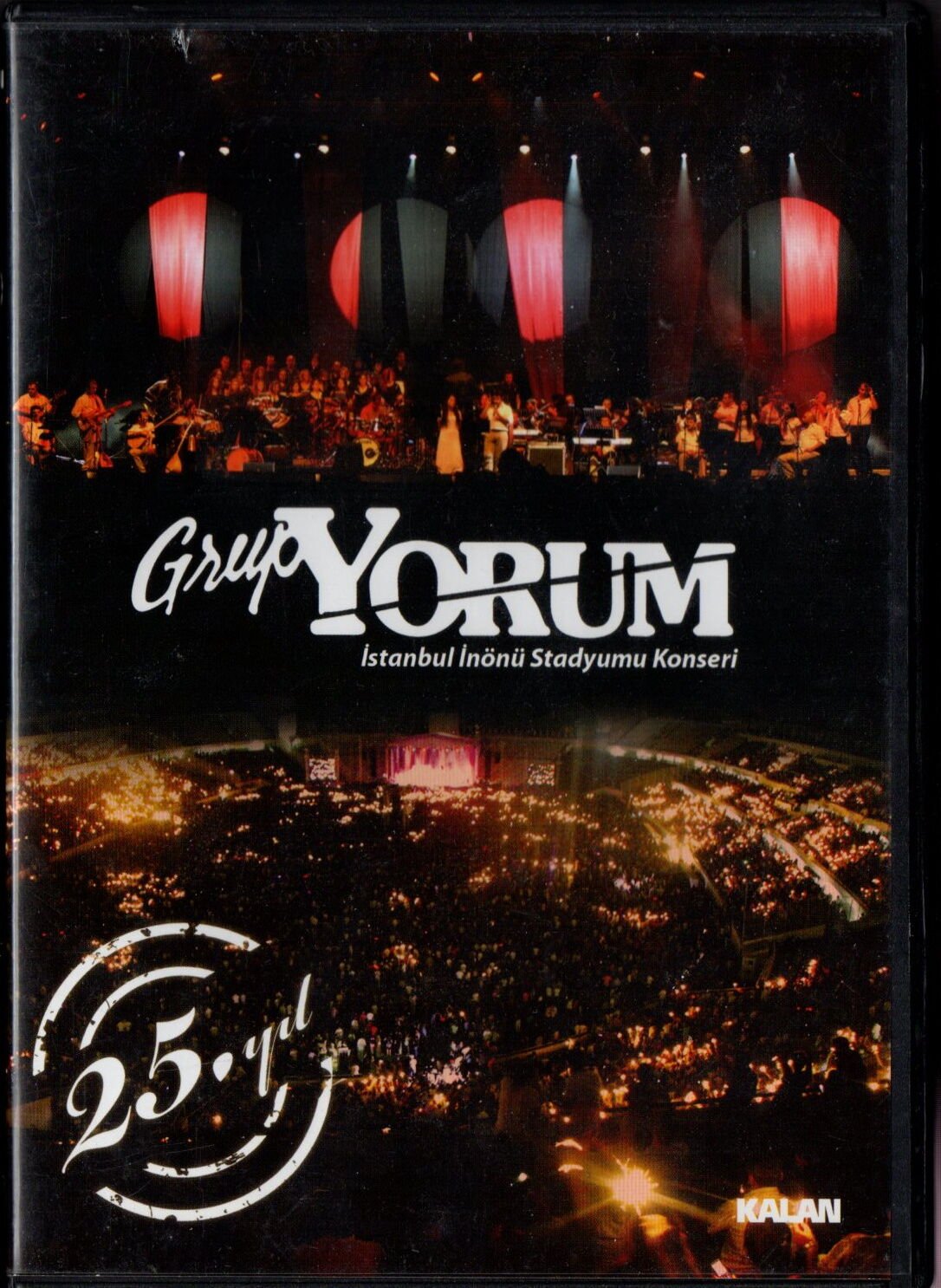 GRUP YORUM - 25. YIL İSTANBUL İNÖNÜ STADYUMU KONSERİ (2010) 2xDVD 2.EL