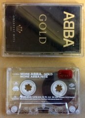ABBA - GOLD GREATEST HITS (1992) CASSETTE MADE IN TURKEY ''USED''