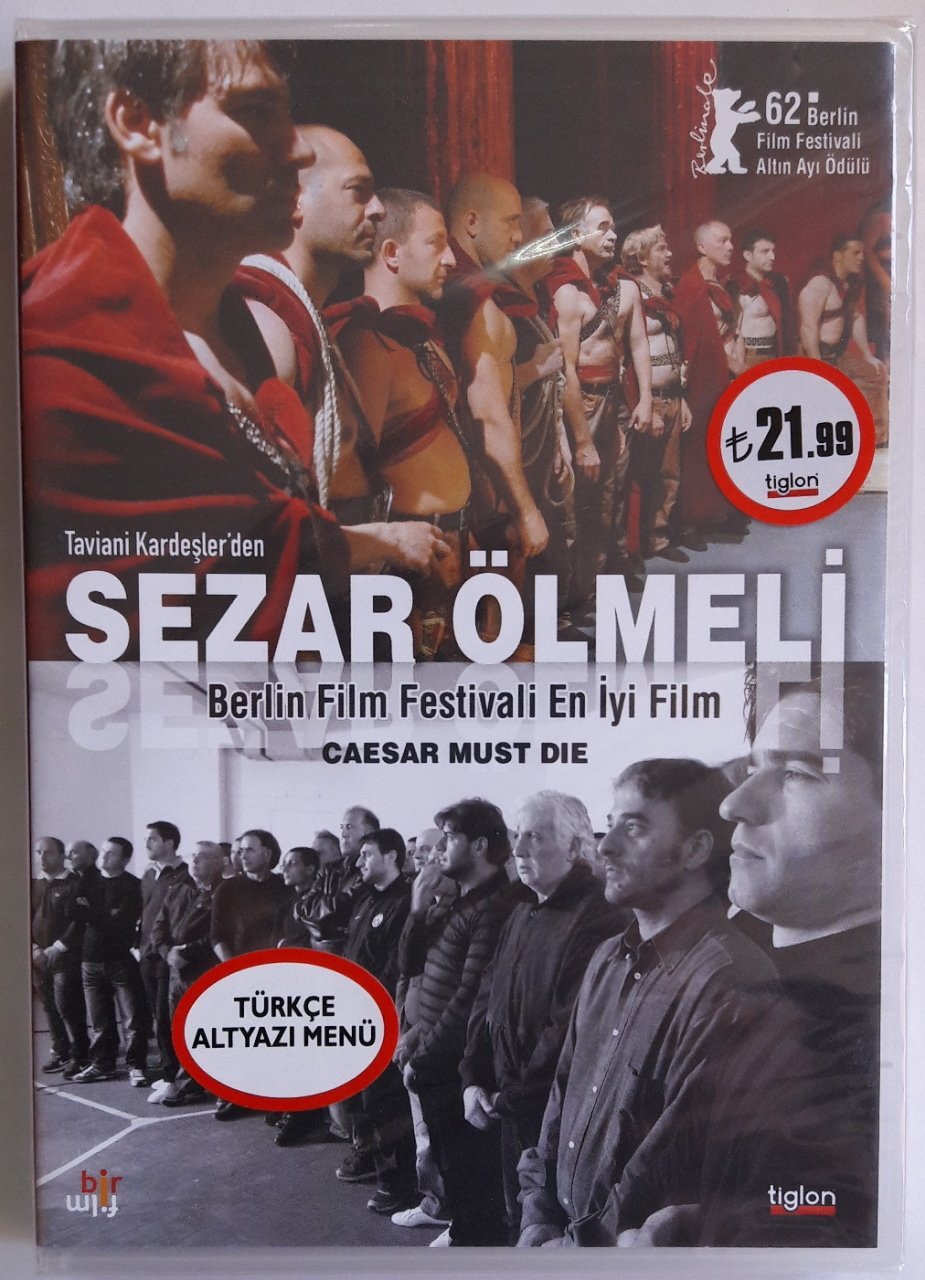 SEZAR ÖLMELİ - CAESAR MUST DIE - TAVIANI KARDEŞLER - DVD SIFIR