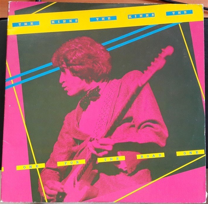 THE KINKS - ONE FOR THE ROAD (1980) - 2.EL 2PLAK+ 2 BÜYÜK BOY POSTER