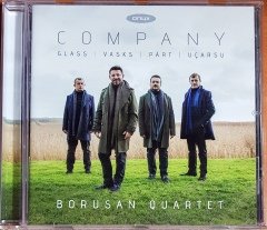 BORUSAN QUARTET - COMPANY / GLASS, VAKS, PART, UÇARSU (2017) ONYX CD 2.EL