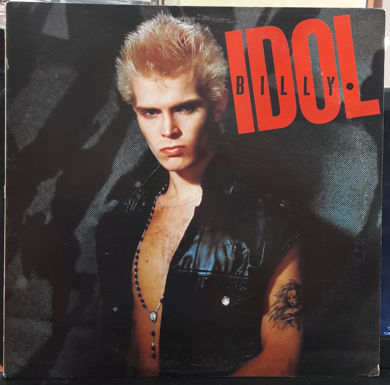 BILLY IDOL - BILLY IDOL (1982) - PLAK 2.EL