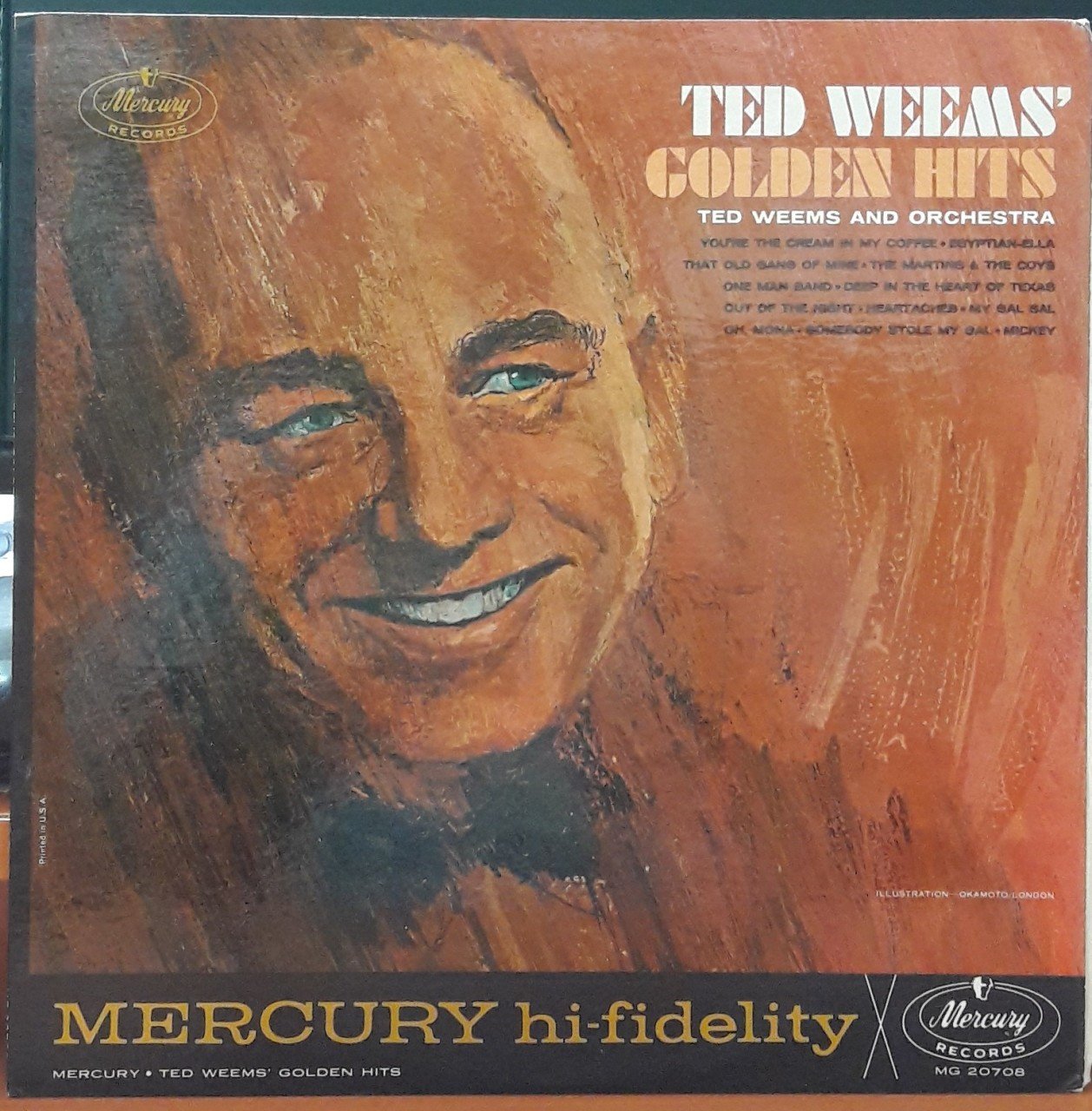 TED WEEMS - GOLDEN HITS - PLAK 2.EL