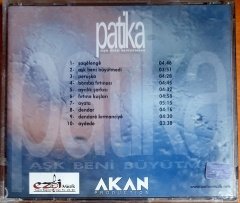 PATİKA - AŞK BENİ BÜYÜTMEDİ - CD AKAN PRODUCTION SIFIR