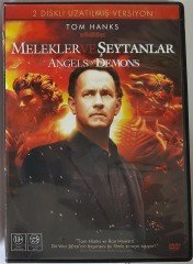 MELEKLER VE ŞEYTANLAR - ANGELS & DEMONS - TOM HANKS - RON HOWARD - 2DVD UZATILMIŞ VERSİYON 2.EL