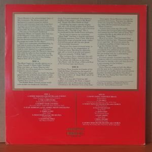 HENRY MANCINI - SELECTS GREAT SONGS OF CHRISTMAS (1981) - LP 2.EL PLAK