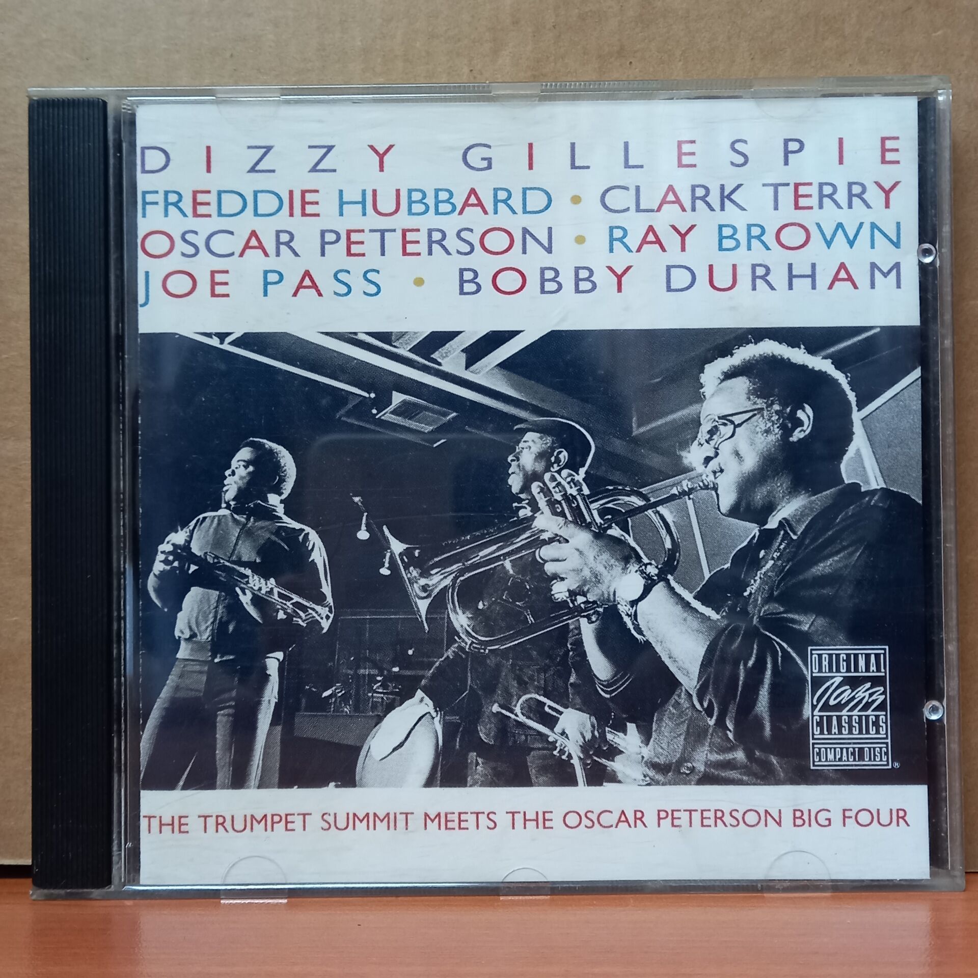 DIZZY GILLESPIE, FREDDIE HUBBARD, CLARK TERRY, THE OSCAR PETERSON, RAY BROWN, JOE PASS, BOBBY DURHAM – THE TRUMPET SUMMIT MEETS THE OSCAR PETERSON BIG FOUR (1980) - CD 2.EL