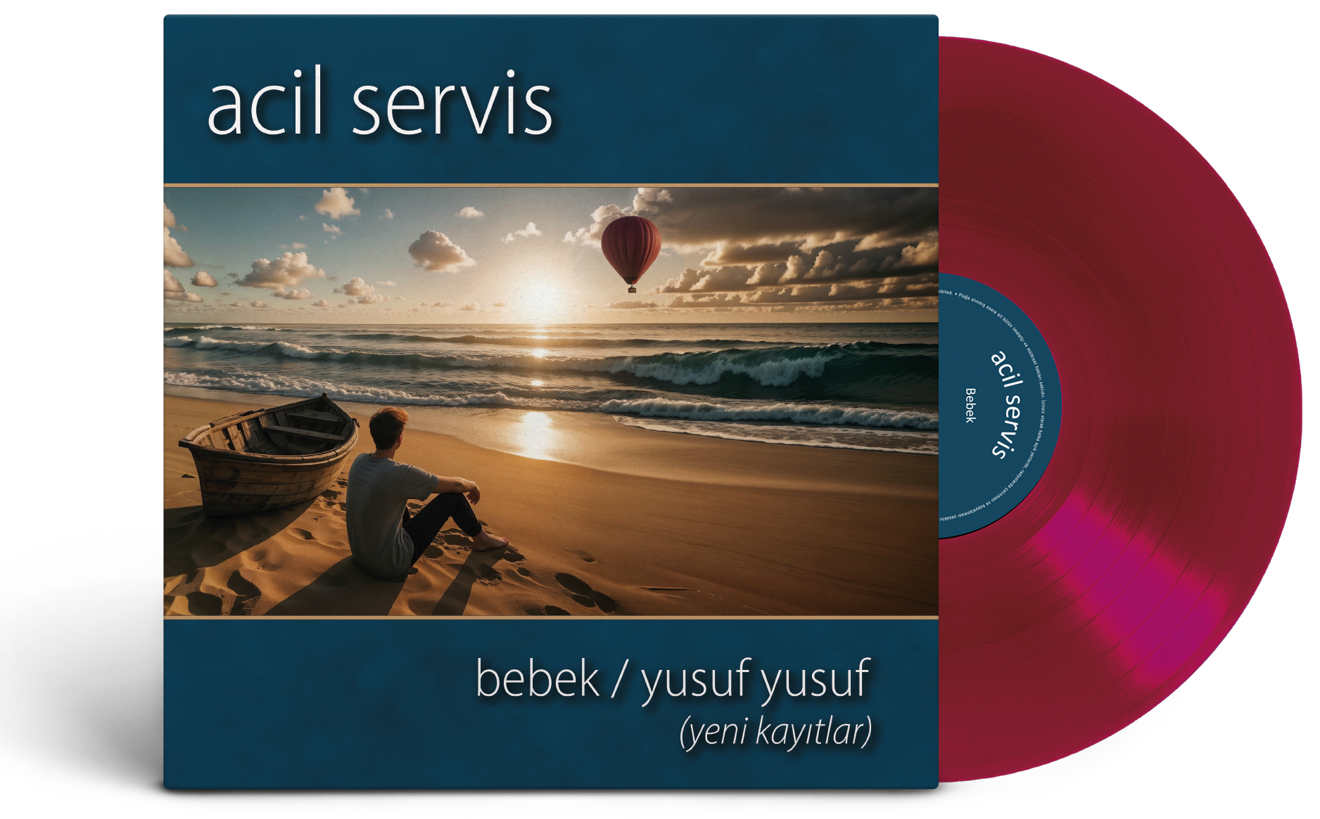 ACİL SERVİS - BEBEK / YUSUF YUSUF - YENİ KAYITLAR (2024) - 7'' 45 DEVİR SIFIR PLAK