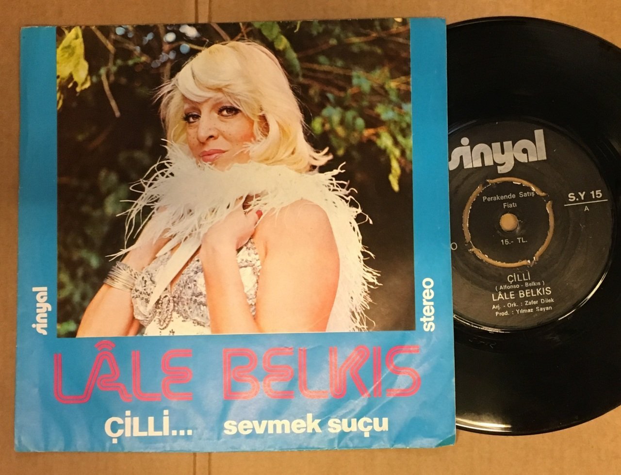 LALE BELKIS - ÇİLLİ / SEVMEK SUÇU 7'' 45 DEVİR