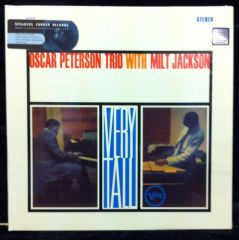 OSCAR PETERSON WITH MILT JACKSON VERY TALL LP