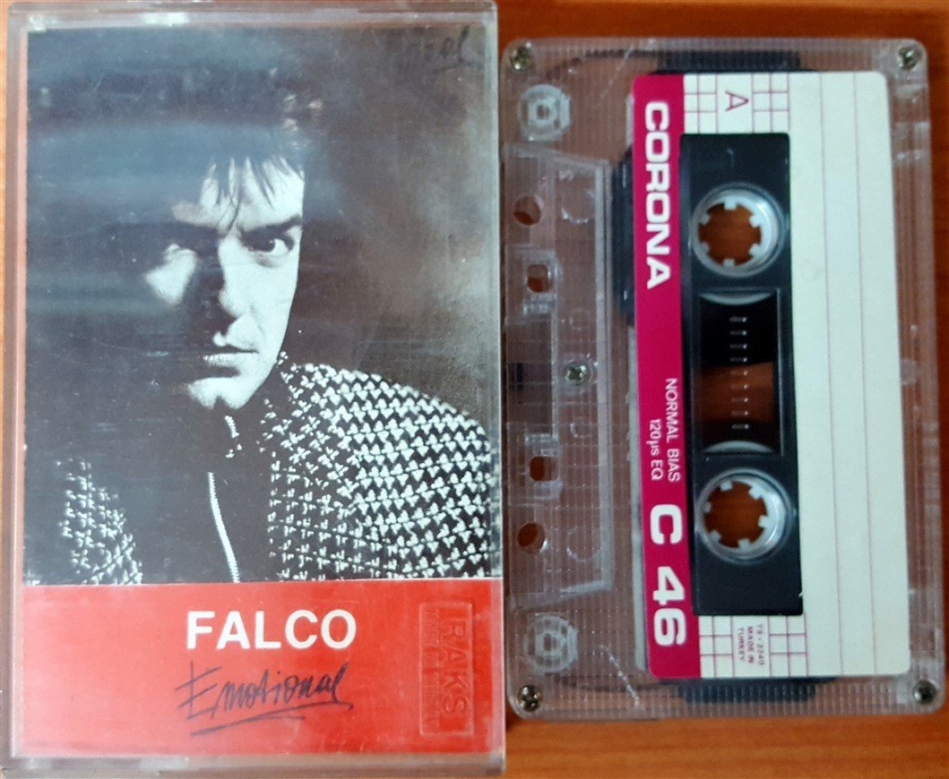 FALCO - EMOTIONAL (PRE-1984) CASSETTE MADE IN TURKEY ''USED''