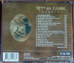SEYYAN HANIM - TANGOLAR (1996) - CD KALAN MÜZİK 2.EL