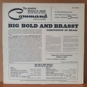 ENOCH LIGHT AND THE LIGHT BRIGADE - BIG BOLD AND BRASSY (1960) - LP 2.EL PLAK