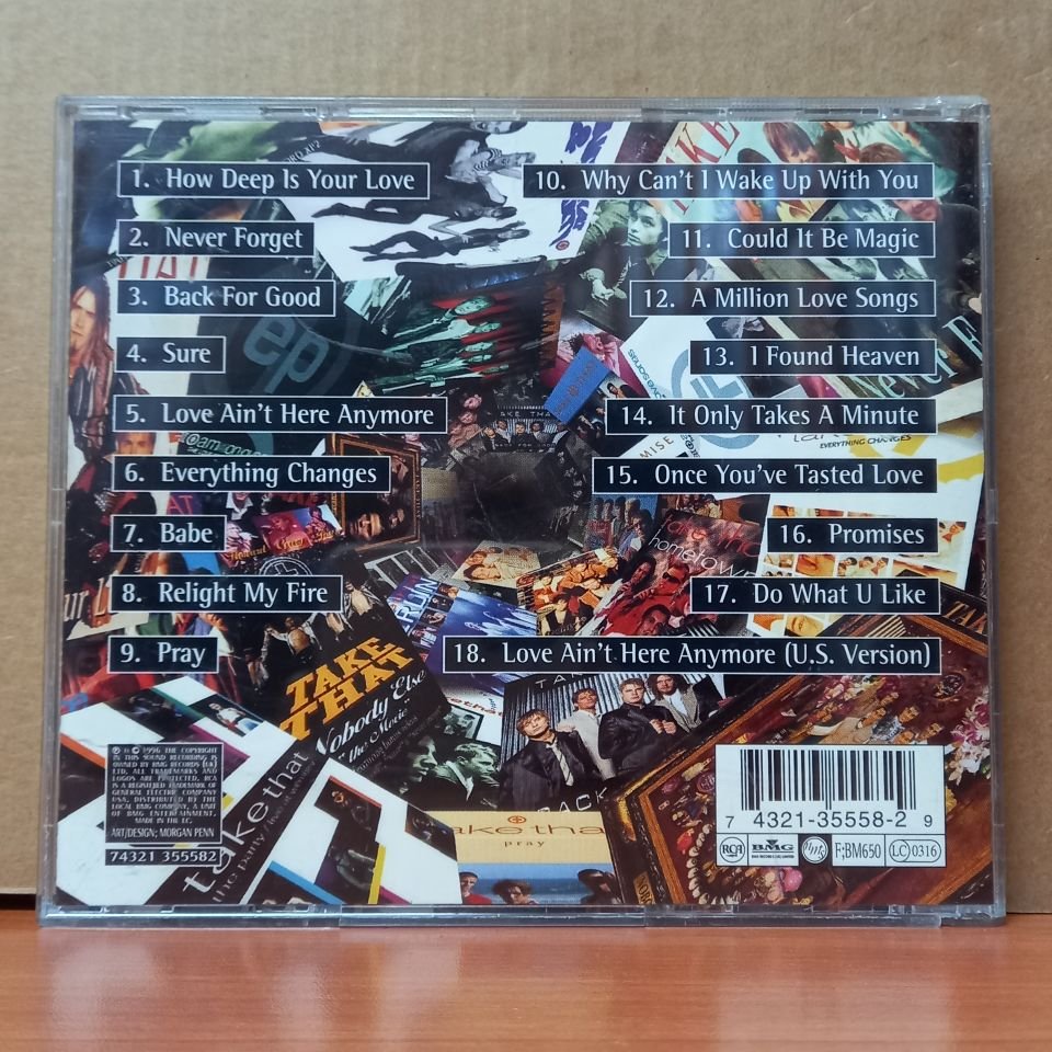 TAKE THAT - GREATEST HITS (1996) - CD 2.EL
