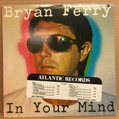 BRYAN FERRY - IN YOUR MIND 1977 LP 2.EL PLAK PROMO