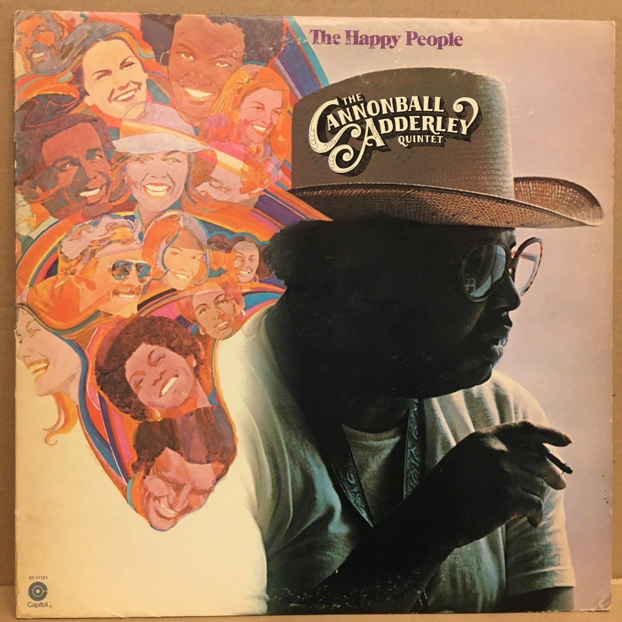 CANNONBALL ADDERLEY QUINTET - THE HAPPY PEOPLE 1972 2.EL PLAK