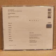 JAN GARBAREK / ANOUAR BRAHEM / SHAUKAT HUSSAIN – MADAR (1994) - CD ECM RECORDS 2.EL