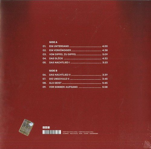 LAIBACH - ALSO SPRACH ZARATHUSTRA (2017) - LP EXPERIMENTAL INDUSTRIAL AMBIENT SIFIR PLAK