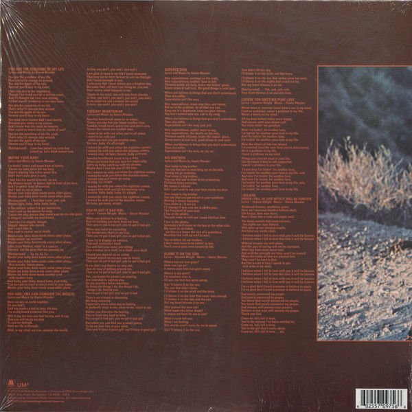 STEVIE WONDER – TALKING BOOK (1972) - LP 2016 REISSUE SIFIR PLAK