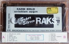 KAZIM BİRLİK - SIRILSIKLAM AŞIĞIM (1988) GALA MUSIC CENTER KASET SIFIR