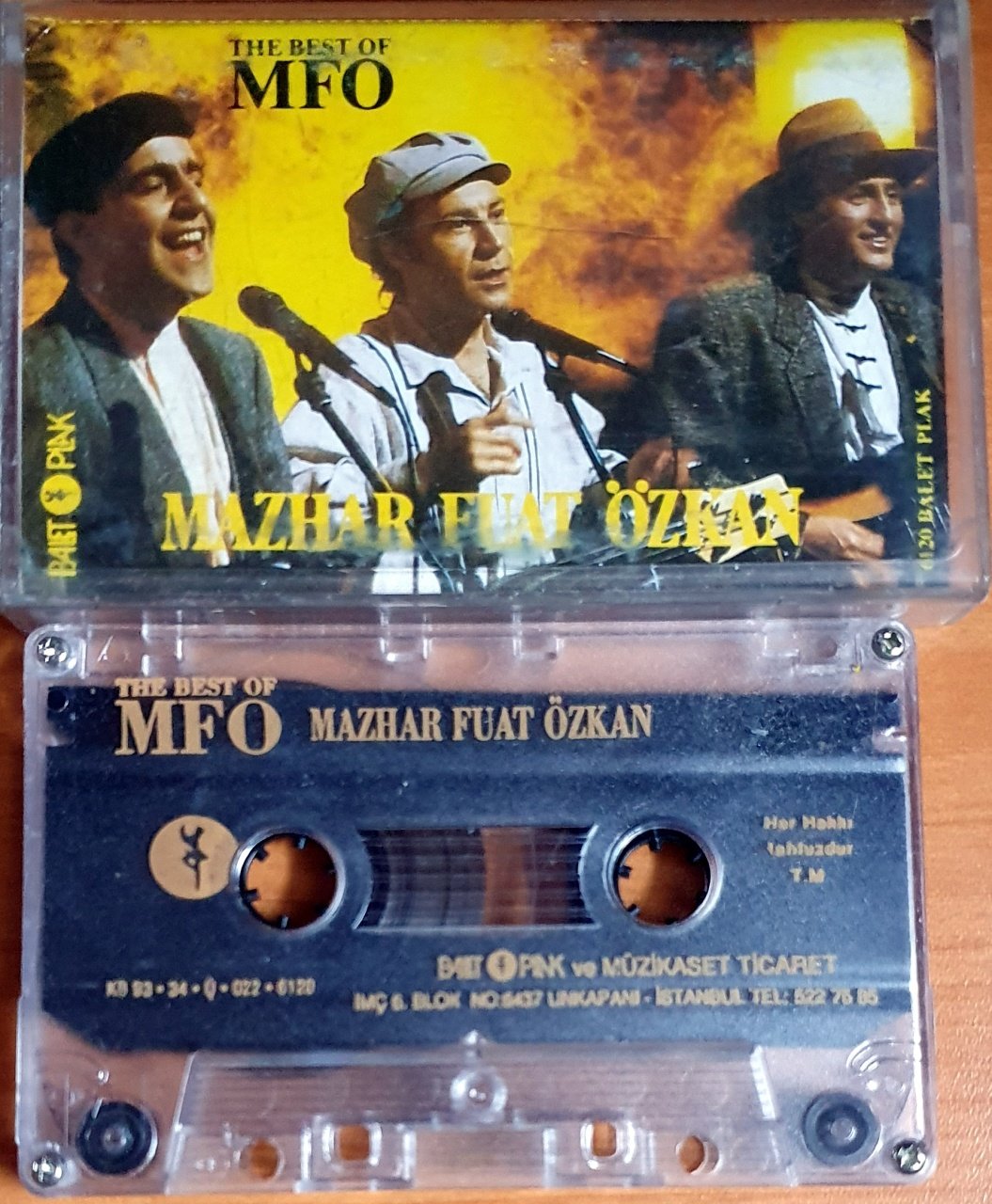 MAZHAR FUAT ÖZKAN - THE BEST OF MFÖ (1993) - KASET 2.EL
